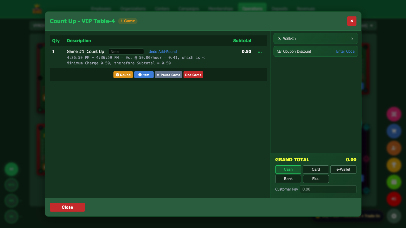 Snooker King resume your game — pick up exactly where you left off, same tab, same session, timer running again
